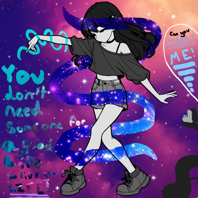 realistic girl danceing