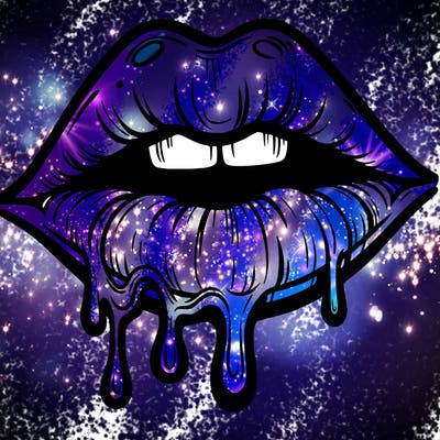 lips that look realistic and drip