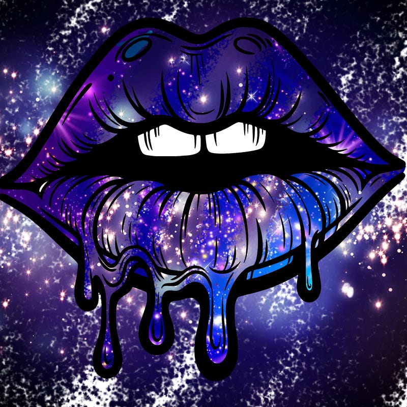 lips that look realistic and drip