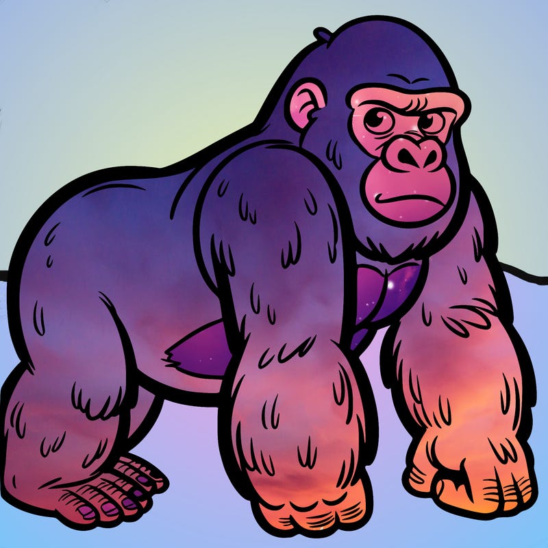 a gorilla