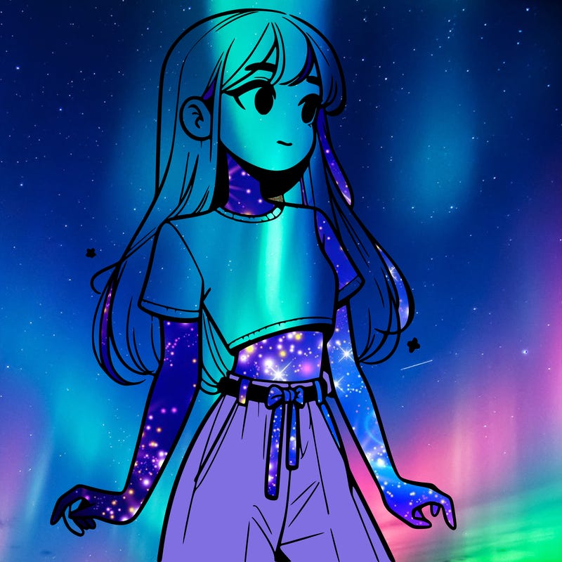 girl in a cute crop top