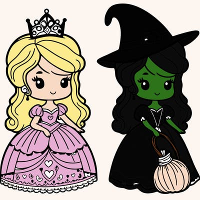 princess as a witch