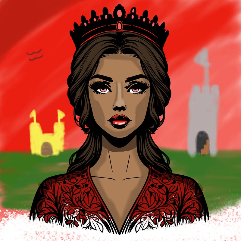 realistic beautiful queen