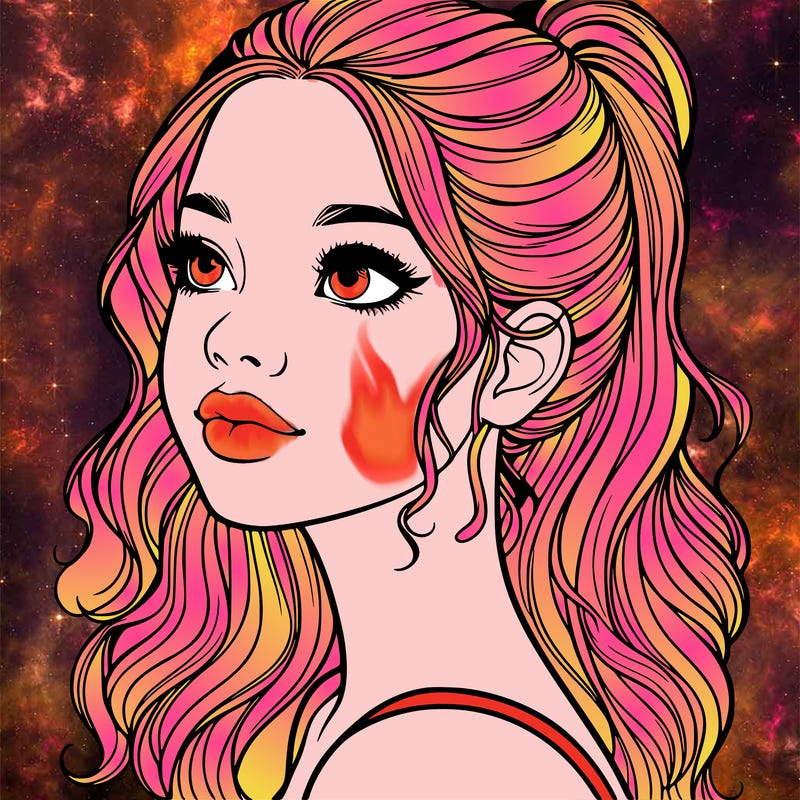 beautiful realistic girl