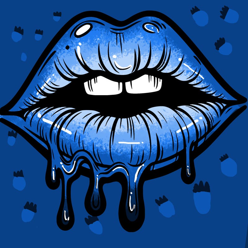 lips that look realistic and drip