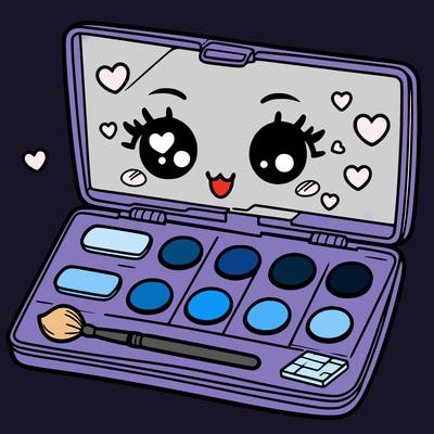 makeup pallet