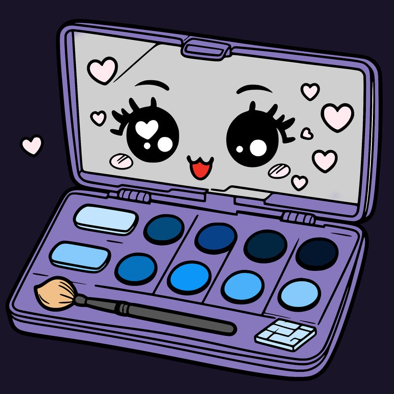 makeup pallet
