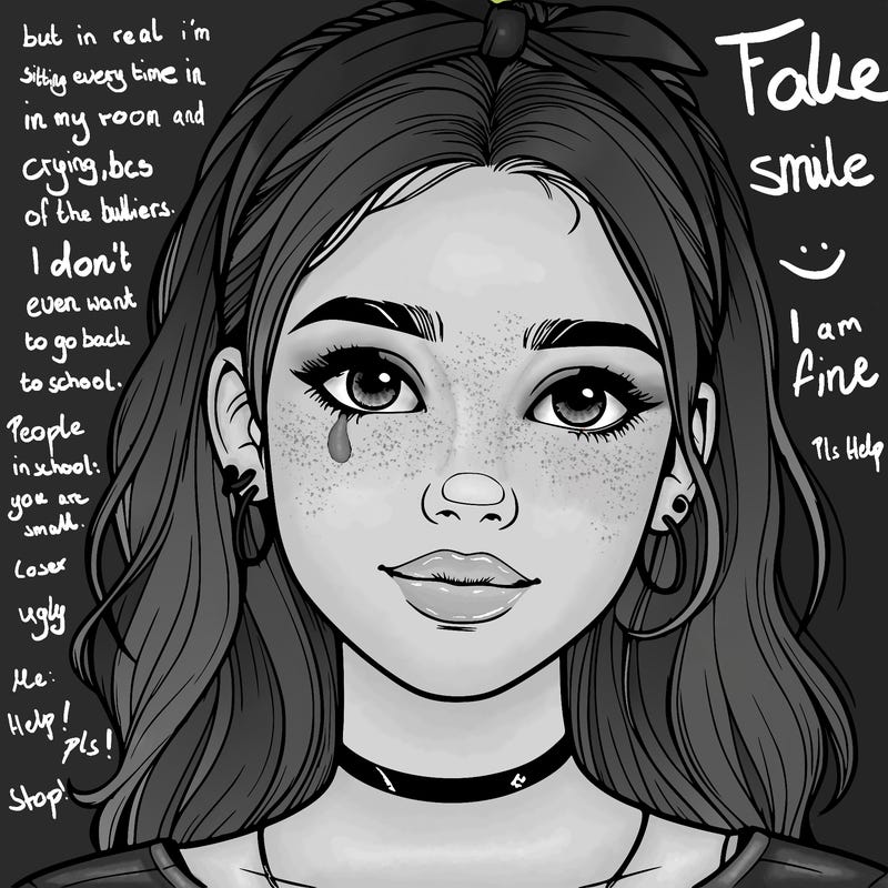 realistic teenage girl