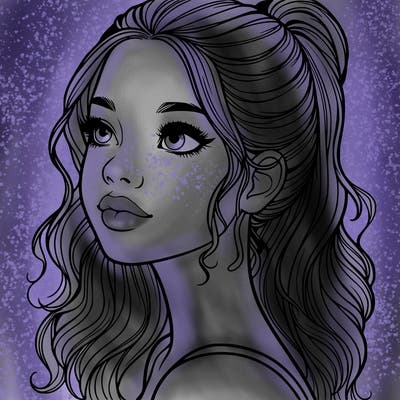 beautiful realistic girl