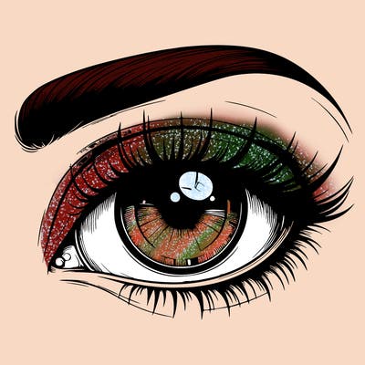 realistic eye