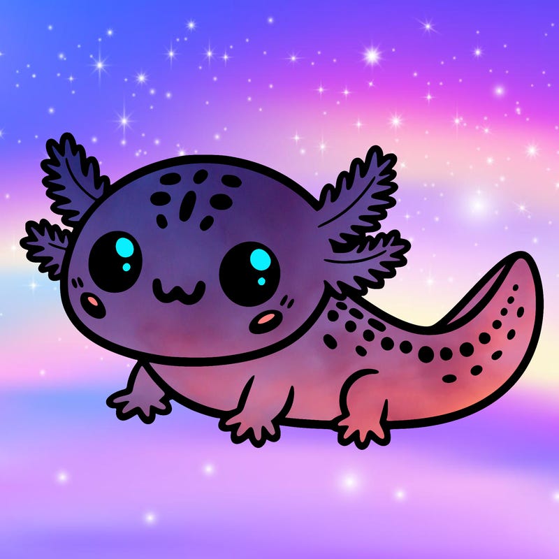 cute axolotl