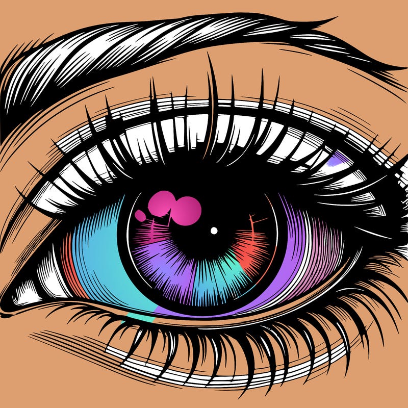 realistic eye