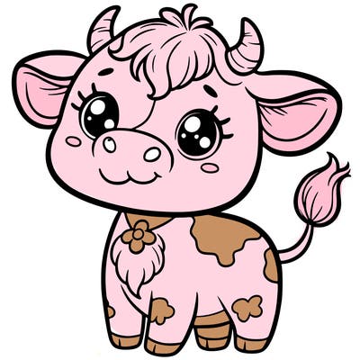 cute cow