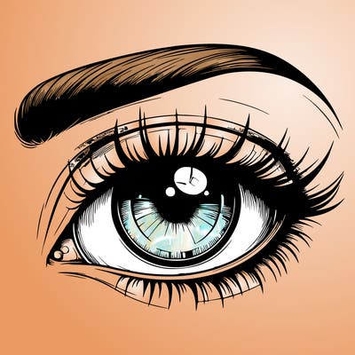 realistic eye