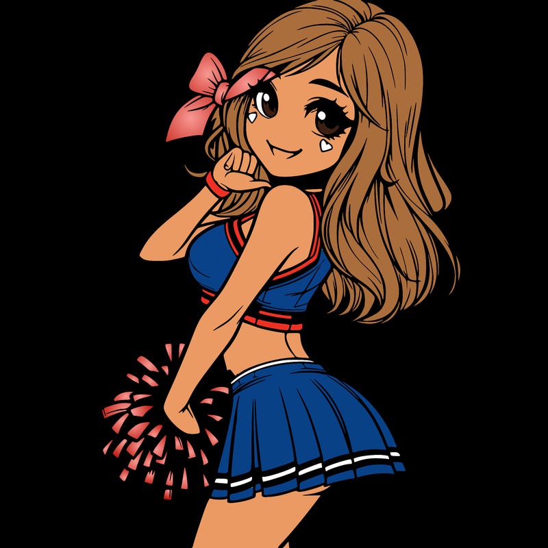 realistic cheerleader
