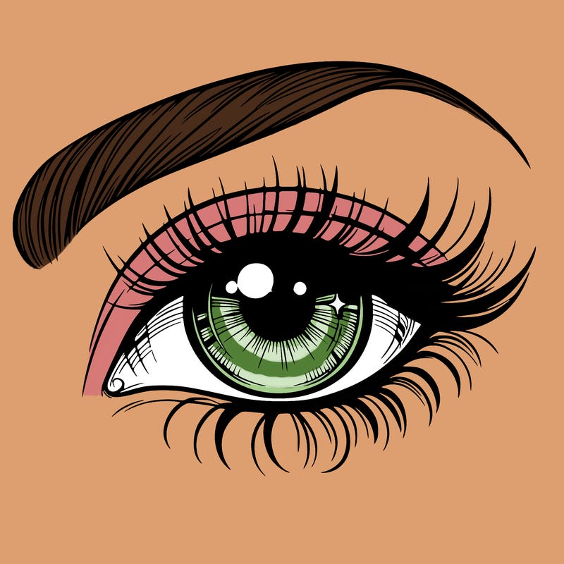a beautiful eye