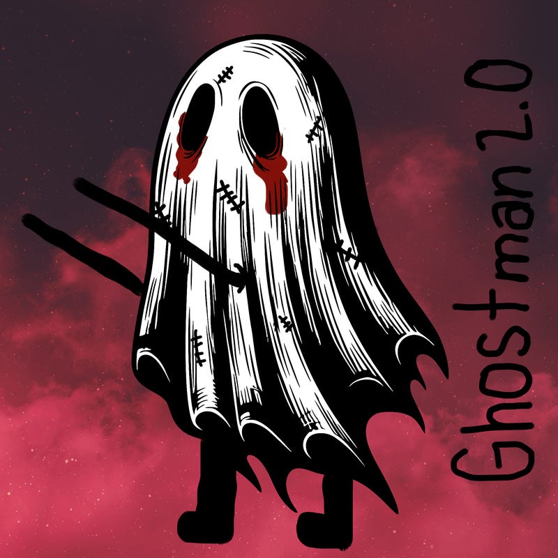 realistic creepy ghost