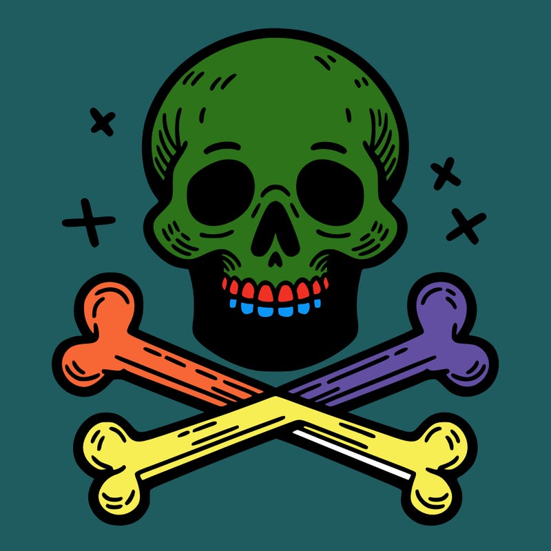 skull and crossbones