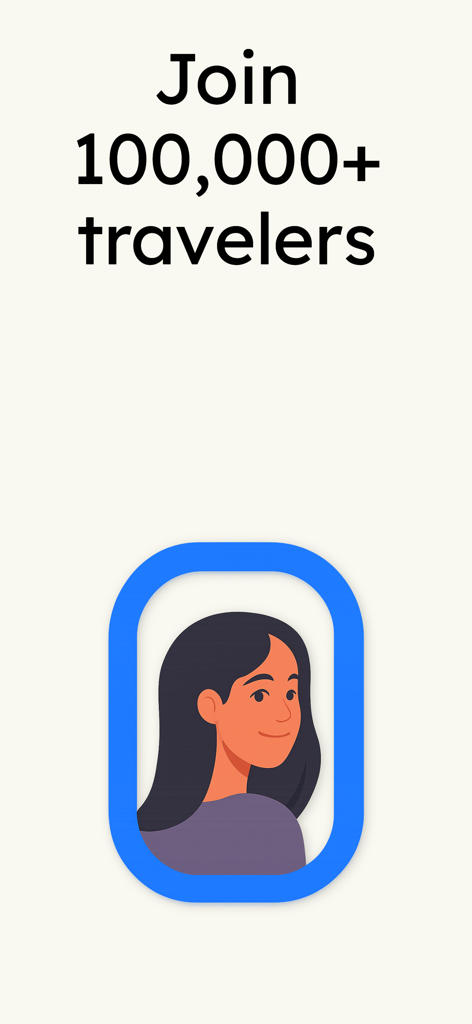 Airclub - Flight Deals - Unisciti a oltre 100.000 viaggiatori, illustrazione per l'app di offerte voli Airclub