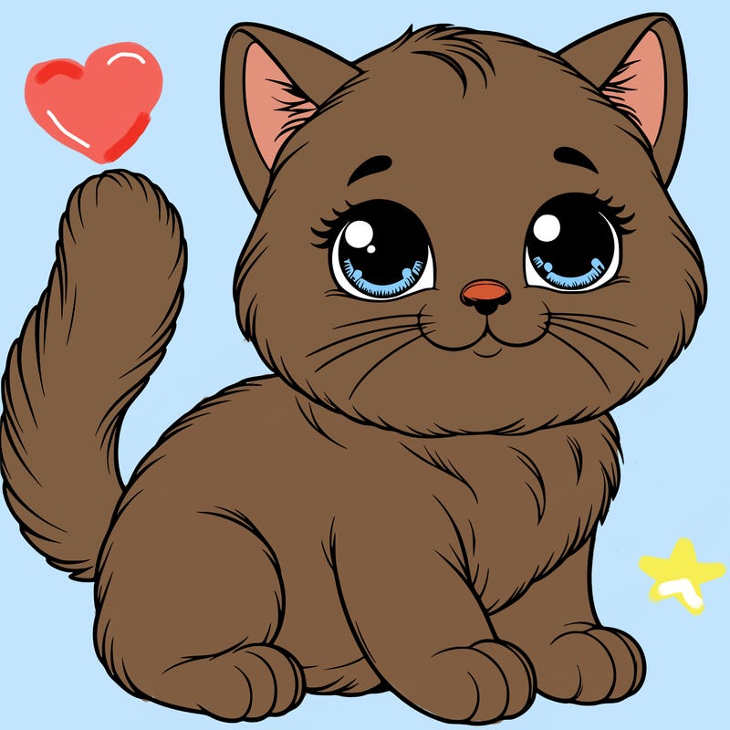 realistic cat