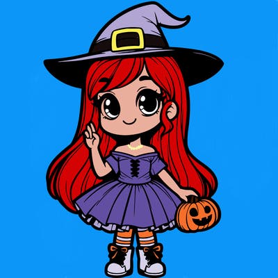 hallween girl