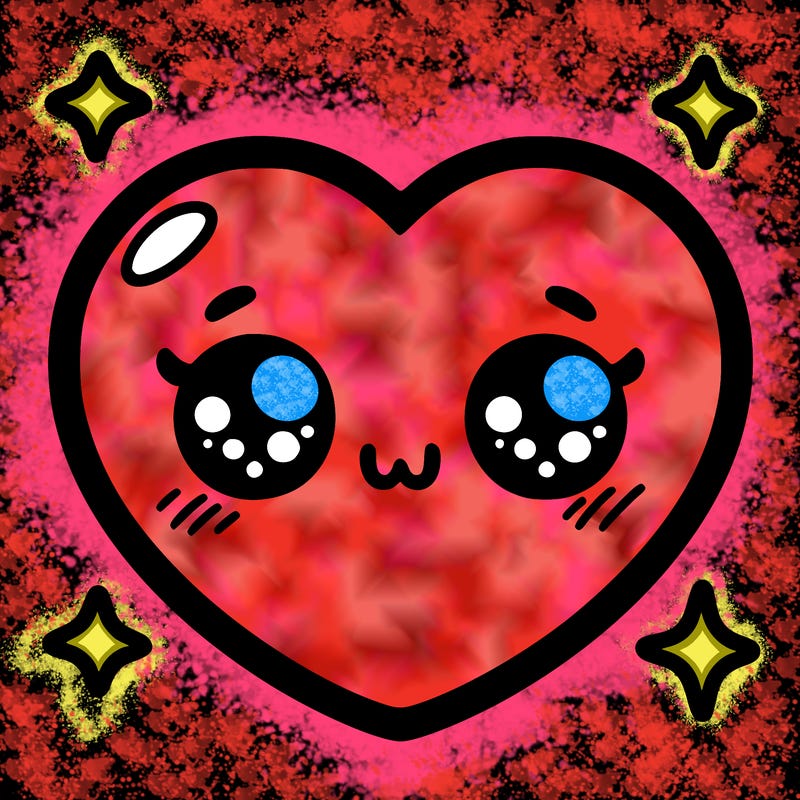 a cute heart