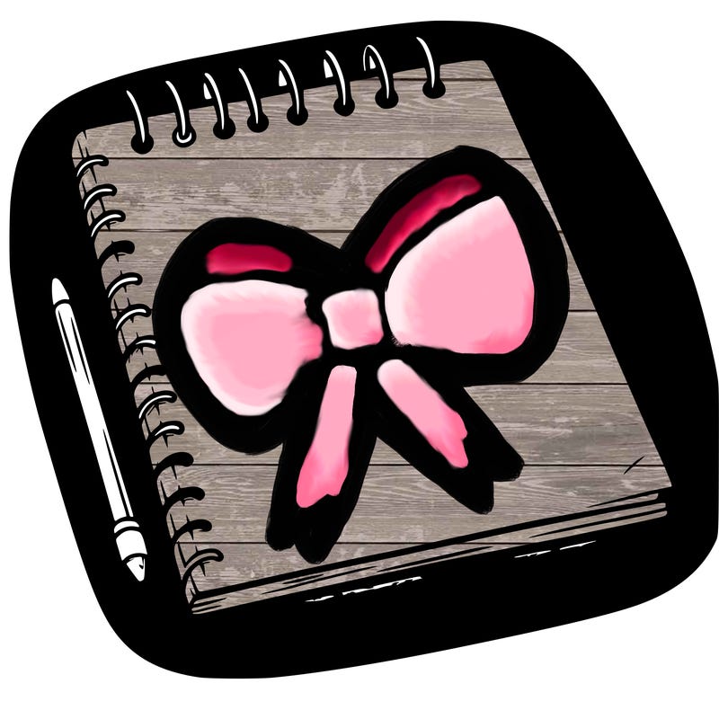 a blank sketch pad