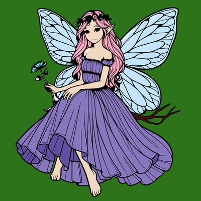 realistic fairy