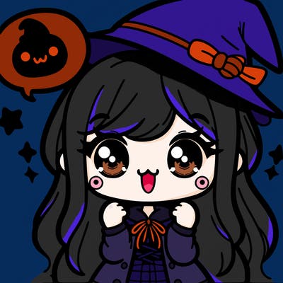 cute kawaii witch