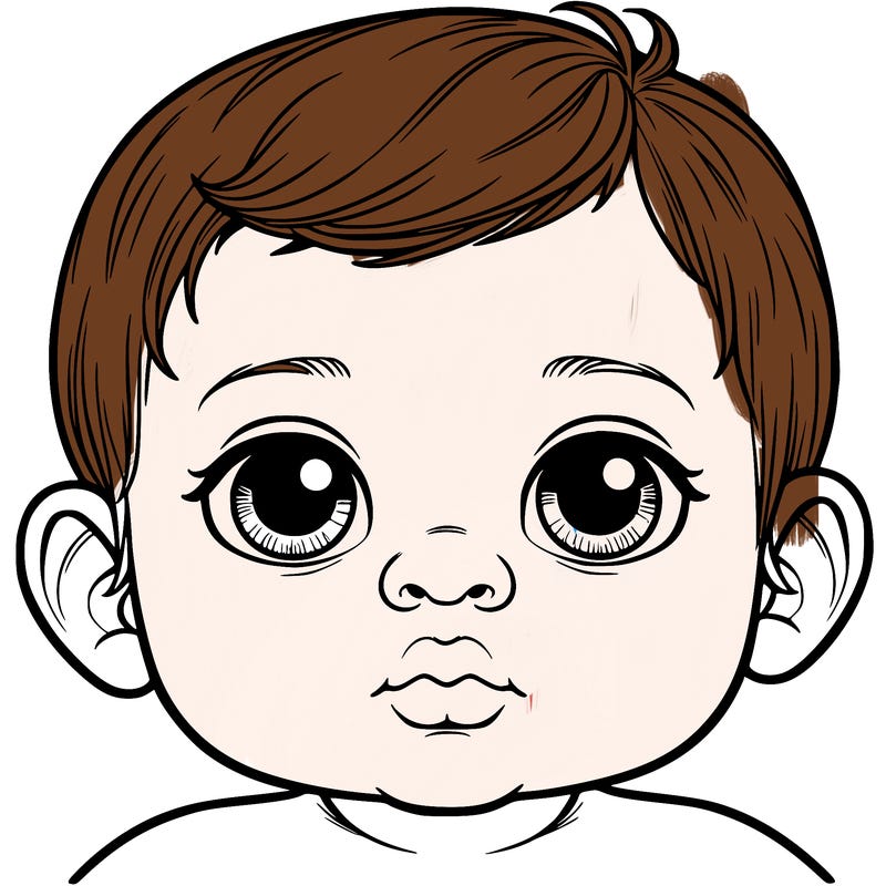 realistic baby