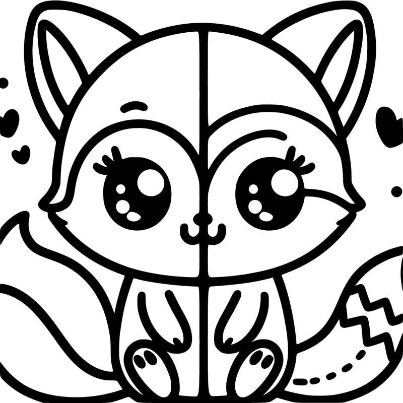 split cute animal