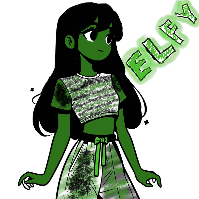 girl in a cute crop top