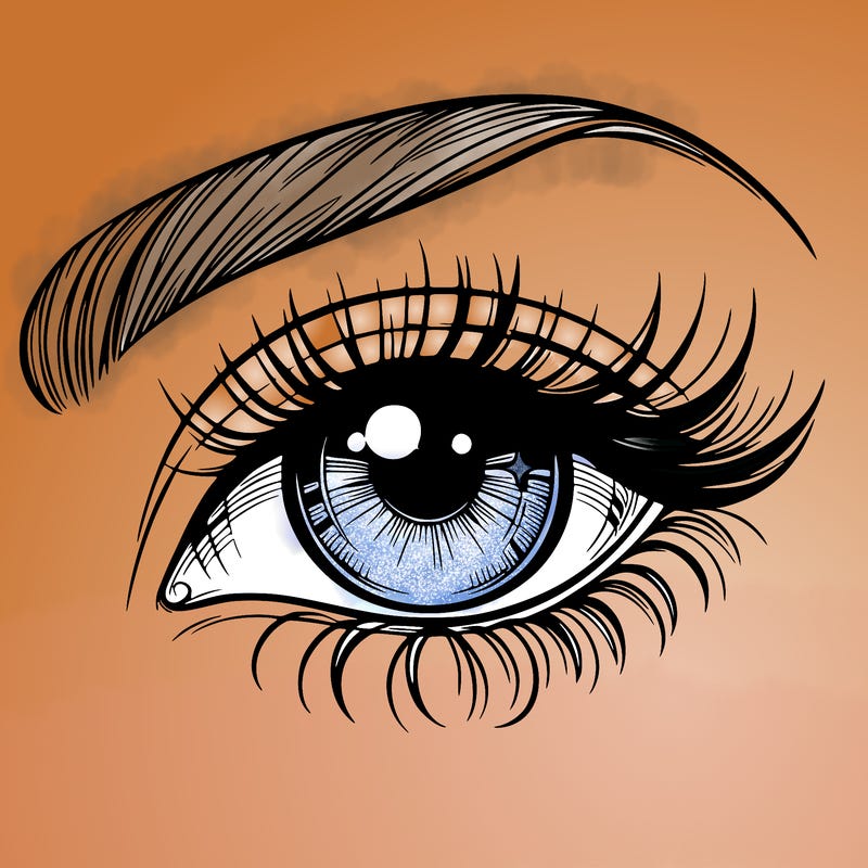 a beautiful eye