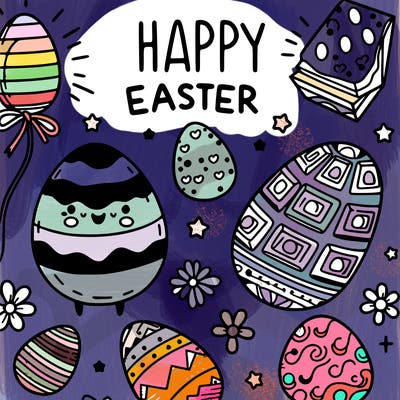 easter egg happy easter sigh chocolate