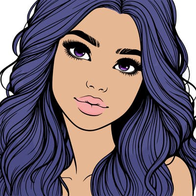 beautiful realistic girl