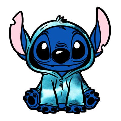 stitch in a dog costume