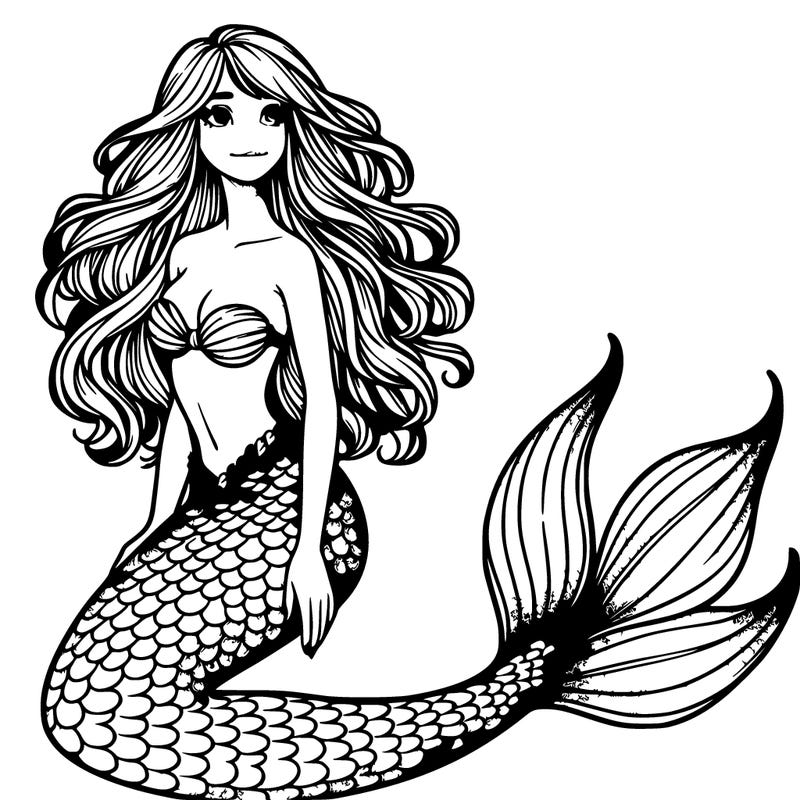 realistic mermaid