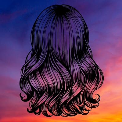 hair relistic  girl