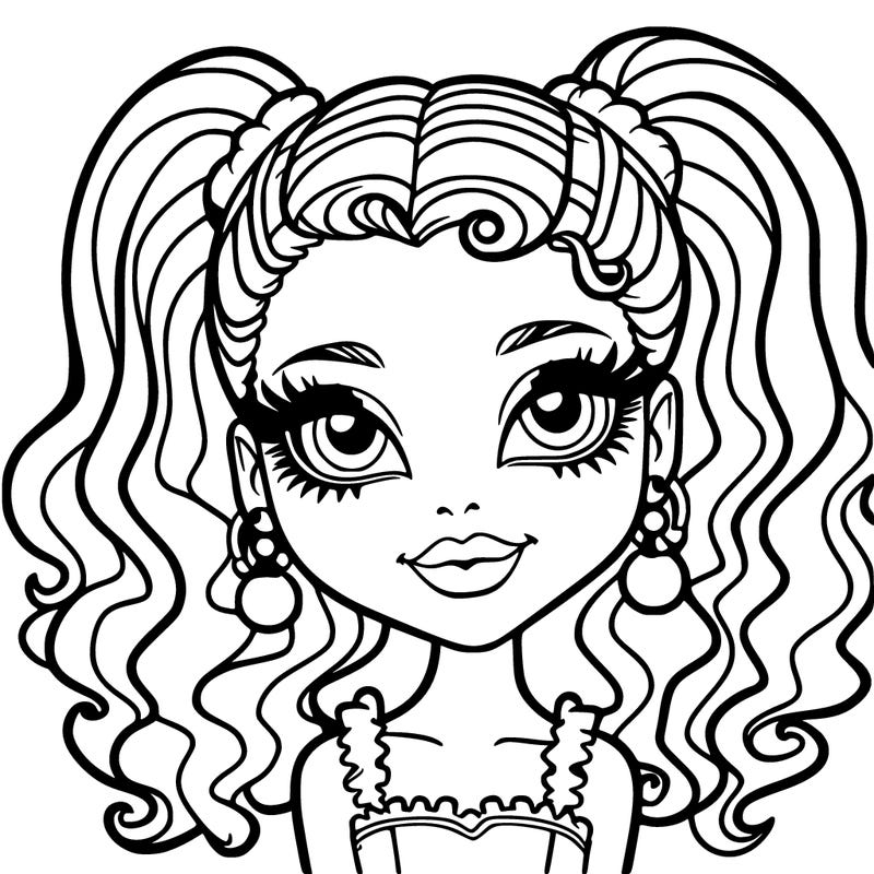 one monster high girl