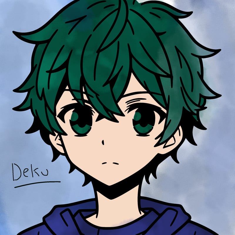 anime guy with short hair