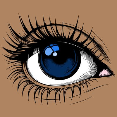 realistic eye