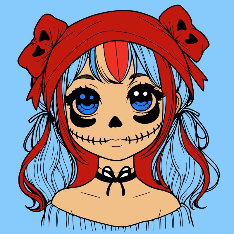 realistic girl halloween