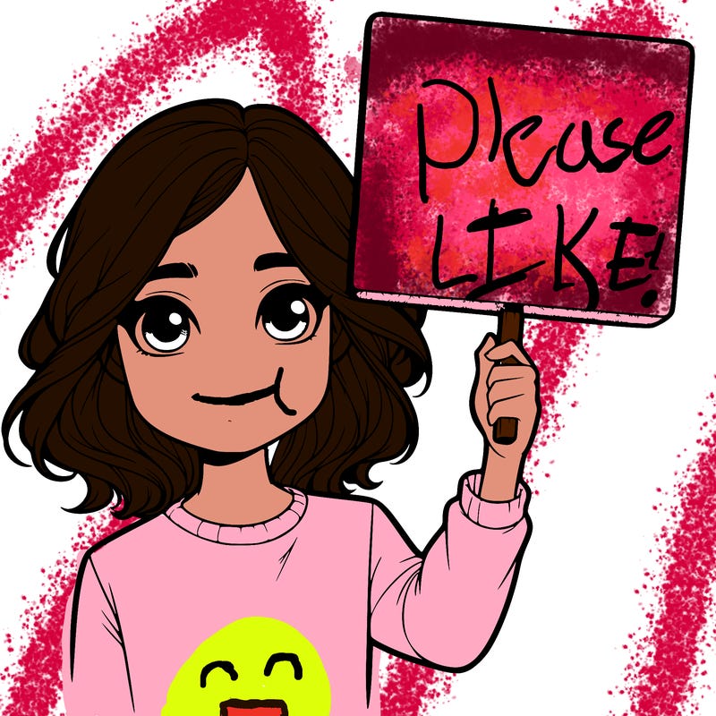 realistic girl holding up a sign