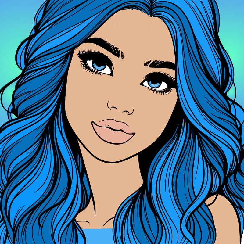 beautiful realistic girl