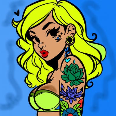 tattoo girl