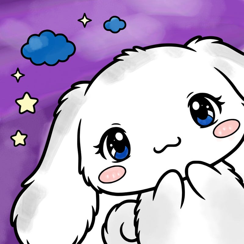 anime cinnamoroll cute fluffy