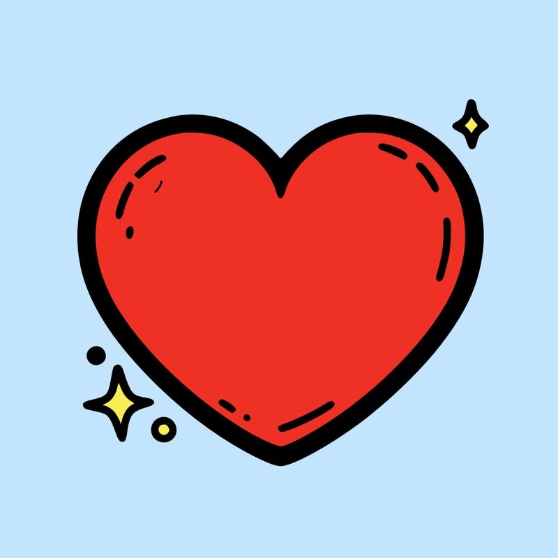 blank heart
