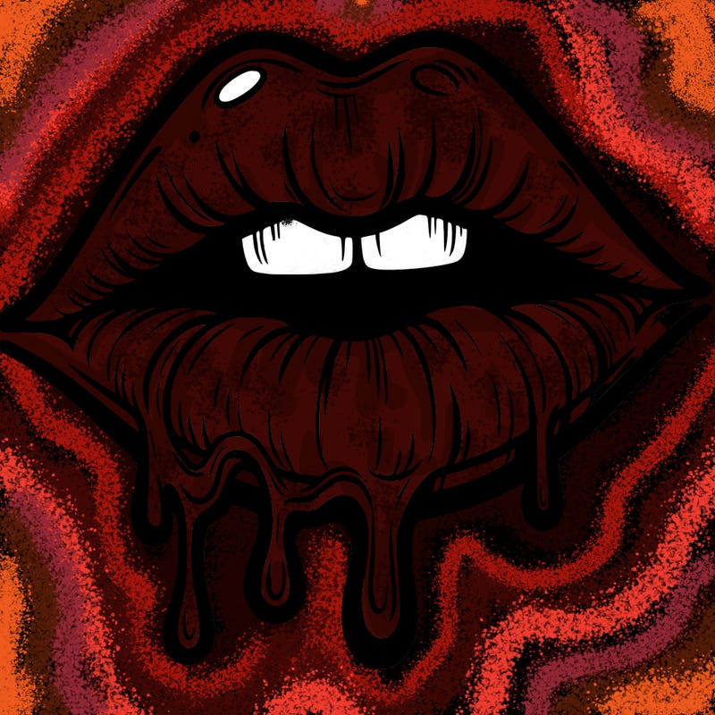 lips that look realistic and drip