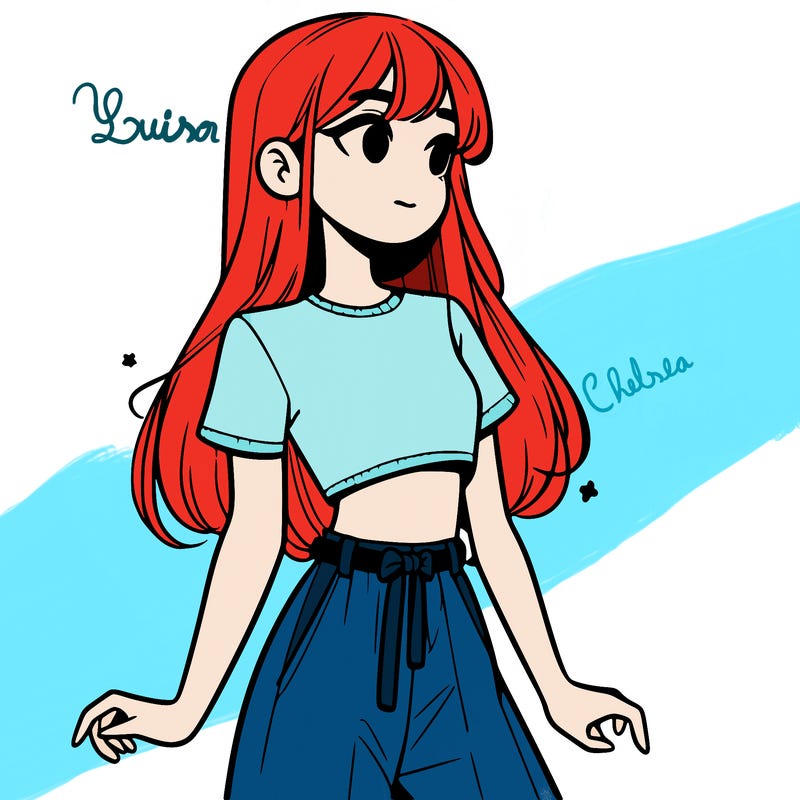 girl in a cute crop top