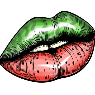 realistic lips